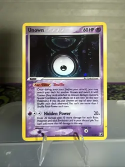 Pokemon TCG Unown (V) V/28 Unseen Forces Holo - Image 1