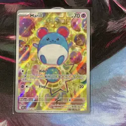 Pokemon Marill ASC: Full Art Holo Basic 70 HP 20 232/217 Card - Image 1