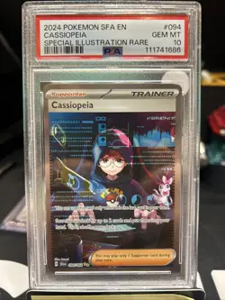 PSA 10 Gem Mint Cassiopeia Shrouded Fable SFA 094/064 Pokemon TCG💎 - Image 1