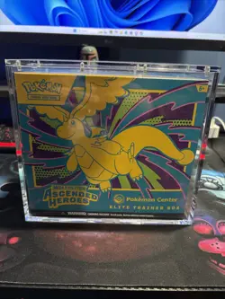 Pokemon TCG Ascended Heroes Pokemon Center ETB SEALED W/Acrylic Case - Image 1