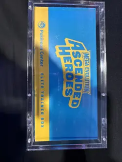 Pokemon TCG Ascended Heroes Pokemon Center ETB SEALED W/Acrylic Case - Image 5