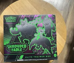 Pokemon Scarlet & Violet Shrouded Fable Elite Trainer Box Booster Pecharunt - Image 1