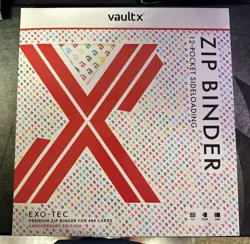 Vault x Anniversary Edition 12-Pocket Zip Binder Brand New Sealed Pokemon TCG - Image 1