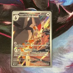 Pokemon Larry's Staraptor ASC: Rare Regular Stage 2 150 HP 150 249/217 Card - Image 1