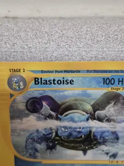 BLASTOISE 37/165 Expedition Base Set E-SERIES NON-HOLO rare Pokemon - Image 3
