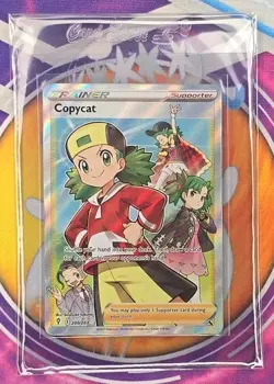 🔥2021 Near Mint NM Pokemon Copycat Full Art 200/203 Evolving Skies Nice👍📈 - Image 3