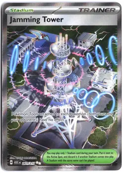 Jamming Tower 261/217 Ultra Rare ME: Ascended Heroes Pokemon - Image 1