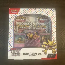 Pokemon TCG Scarlet and Violet - 151 Alakazam ex Collection Box 🔥 820650855269 - Image 1