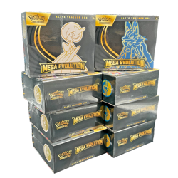 Lot of (8) Pokemon Mega Evolution Elite Trainer Boxes (4) Lucario (4) Gardevoir - Image 1