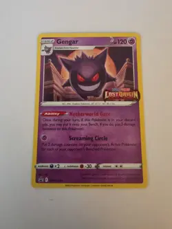LP Gengar SWSH241 Prerelease Holofoil Stamped Sword & Shield Promo Pokemon Card - Image 1