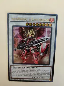 Yugioh Ignister Prominence, The Blasting Dracoslayer CORE-EN050 Ultimate Rare LP - Image 1