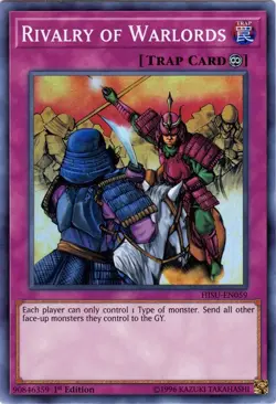 Yugioh! Rivalry of Warlords - HISU-EN059 - Super Rare - 1st Edition Near Mint, E - Image 1