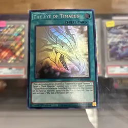 The Eye of Timaeus GFP2-EN183 - Ghost Rare - Near Mint 1st Edition YuGiOh! TCG - Image 1