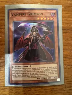 Vampire Grimson - DASA-EN004 - Super Rare - Unlimited Near Mint Yugioh Card - Image 1