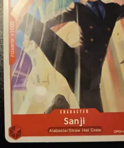 Sanji OP04-007 Common Kingdoms Of Intrigue One Piece Card Game - Image 4