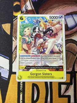 Gorgon Sisters OP14-105 The Azure Sea's Seven One Piece [Release Event] Stamp* - Image 1