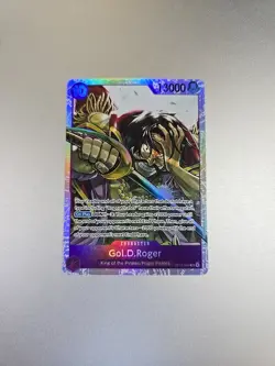 Gol. D. Roger OP13-064 One Piece TCG Carrying On His Will English Foil NM - Image 1