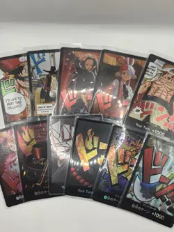 One Piece TCG Card Lot English/Japanese Mixed Cards NM-M - Image 4