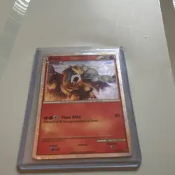 Pokemon Entei HGSS Promo HGSS20 80 HP Basic Beast Holo English 2010 TCG Card - Image 1