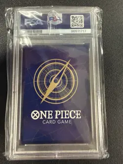 PSA 10 Monkey D Luffy WEEKLY SHONEN JUMP P-043 PROMO ONE PIECE Card Japanese JP - Image 2