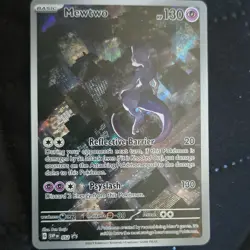 Pokemon Mewtwo 052 Scarlet & Violet Promo Holo Basic English Card - Image 1