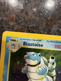Blastoise Holo Rare 100 HP Base Set 2 Pokemon Card 2/130 Nintendo 1999 - Image 2