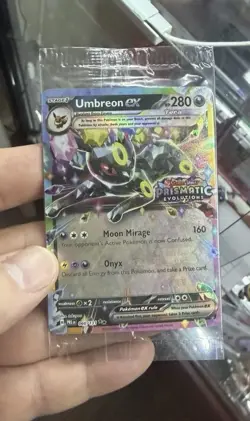 Pokemon TCG Umbreon ex - 060/131 (Prismatic Evolutions Stamp) Promo Card SEALED - Image 2