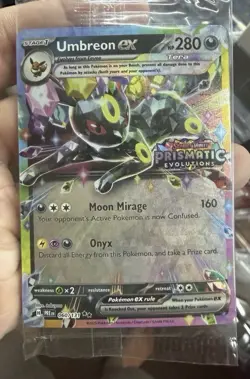 Pokemon TCG Umbreon ex - 060/131 (Prismatic Evolutions Stamp) Promo Card SEALED - Image 3