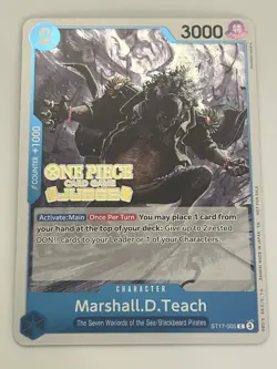 Marshall.D.Teach (Judge Pack Vol. 7) ST17-005 One Piece Promotion Cards Foil - Image 1