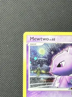 Mewtwo 9/16 Rumble Holo DMG/HP Promo Pokemon Rumble TCG Card - Image 2