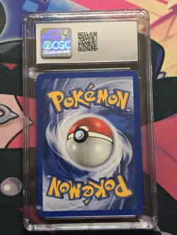 CGC 9 MINT Misty's Seadra 2000 Gym Heroes 9/132 Prerelease Holo Pokemon Card - Image 4