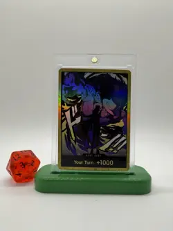 Don!! Card (Gold) (Rob Lucci) One Piece Premium Booster THE BEST Vol.2 PRB-02 - Image 1