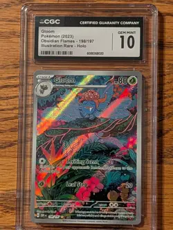 Gloom Obsidian Flames Holo Illustration Rare Card - Image 2