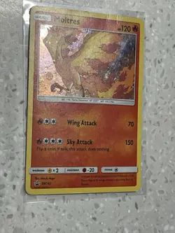 Pokemon TCG Moltres SM143 Sm Black Star Promo Holo Pokemon Card - Image 4
