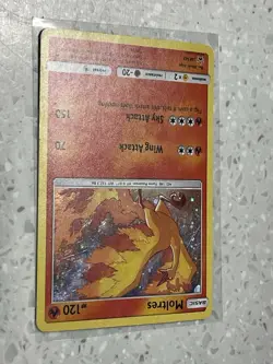 Pokemon TCG Moltres SM143 Sm Black Star Promo Holo Pokemon Card - Image 5