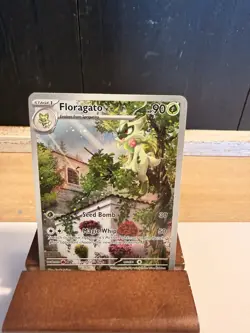 Pokemon TCG Floragato Scarlet & Violet Paldea Evolved Holo Card 197/193 Full Art - Image 1