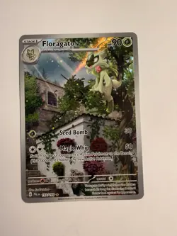 Pokemon TCG Floragato Scarlet & Violet Paldea Evolved Holo Card 197/193 Full Art - Image 3