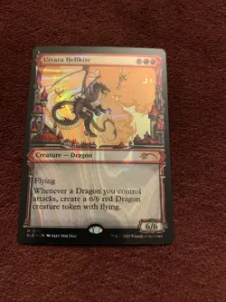 Utvara Hellkite (Halo Foil) Secret Lair Drop Foil 1273 NM+ Unplayed MTG Card - Image 1