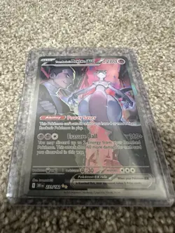 Pokemon Team Rocket's Mewtwo EX Holo DR1N 231/182 Rare Nintendo Card - Image 1
