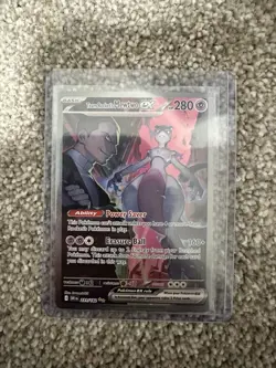 Pokemon Team Rocket's Mewtwo EX Holo DR1N 231/182 Rare Nintendo Card - Image 3