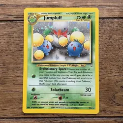 Jumpluff 9/64 Neo Revelation Holo Rare Card Pokemon TCG - Image 1