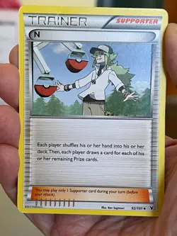 POKEMON N SUPPORTER 92/101 UNCOMMON NOBLE VICTORIES MP CARD - Image 1