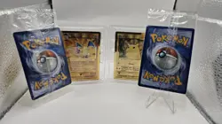 Pokemon Celebrations Metal Cards Charizard & Pikachu & Gold Promo Cards - Image 2