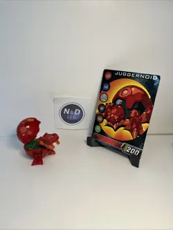 Bakugan B2 Pyrus Juggernoid (Not B1 Classic) Rare Battle Brawlers 540G W/Card - Image 1