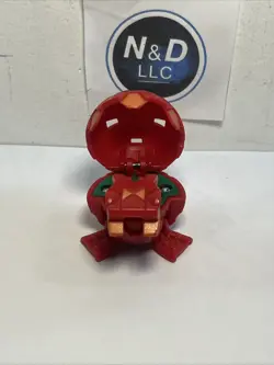 Bakugan B2 Pyrus Juggernoid (Not B1 Classic) Rare Battle Brawlers 540G W/Card - Image 2