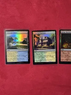 Non Basic Foil Land Lot- Marvel’s Spider-Man SPM MTG Magic The Gathering 5 Cards - Image 2