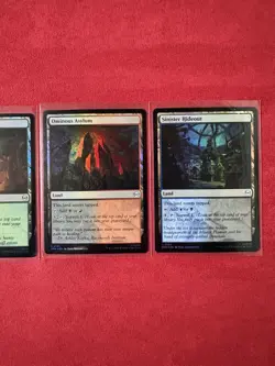 Non Basic Foil Land Lot- Marvel’s Spider-Man SPM MTG Magic The Gathering 5 Cards - Image 4