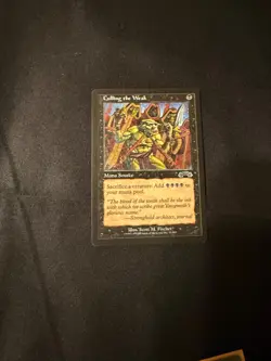 Culling the Weak [Exodus] Magic MTG Cards NM/LP - Image 1