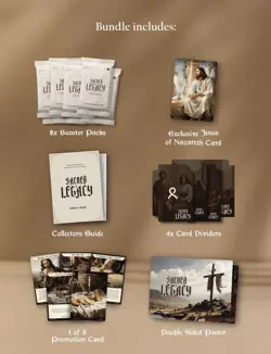 2025 ♱ Sacred Legacy CCG Early Believer's Bundle Box (SOLD OUT) With Promo Cards - Image 2
