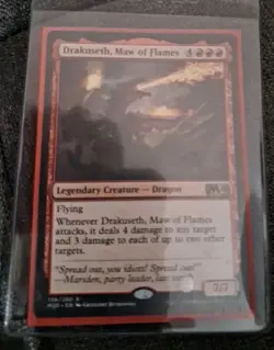 Drakuseth, Maw of Flames - NM - M20 - Image 1